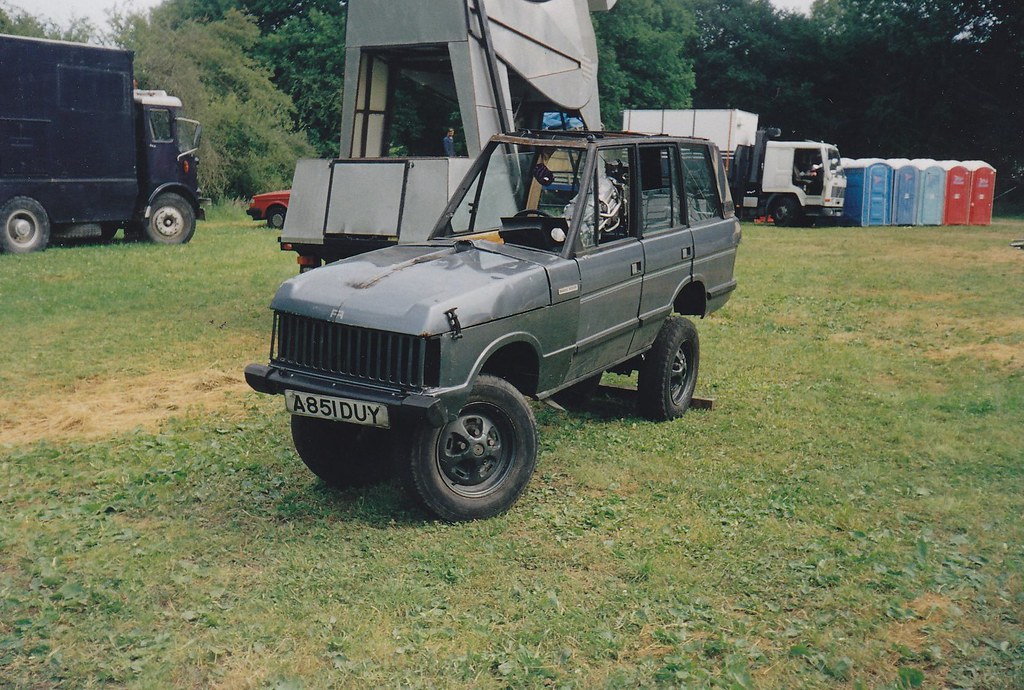 Slim Range Rover At Glastonbury festival teapotcircus Flickr