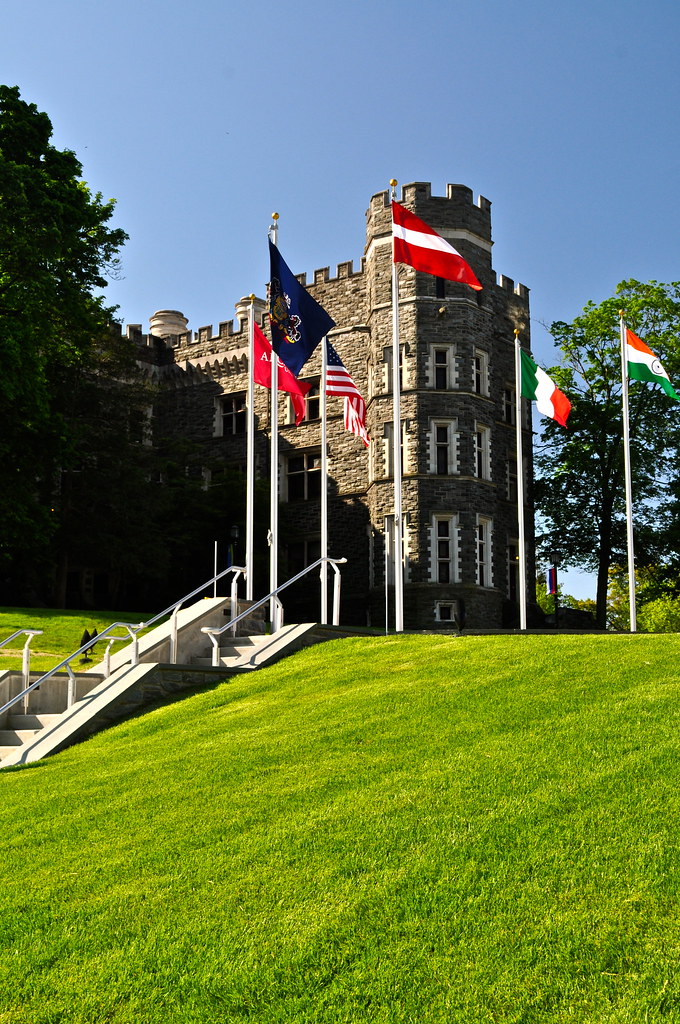 Castle at Arcadia University, Glenside, PA. This work is … Flickr