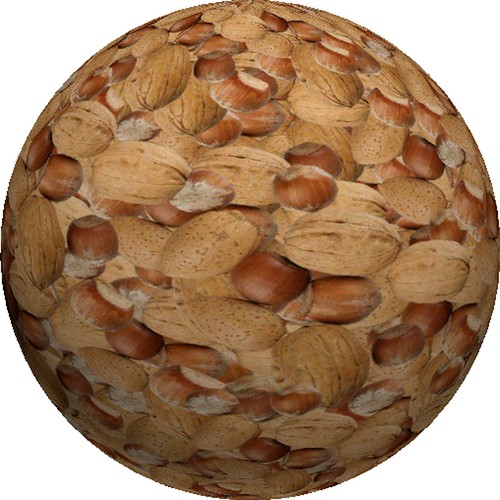 3D Lots Of Nuts Ball 3D lots of nuts ball created using Ph… Flickr