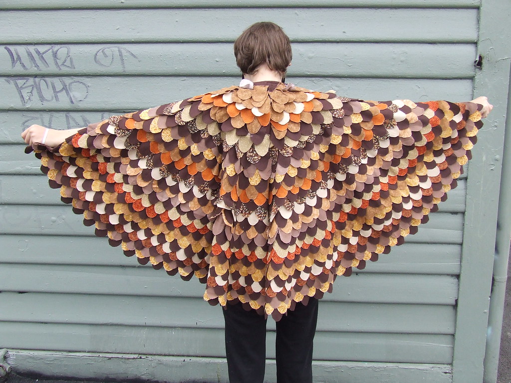 Owl wings I made this costume for a Mad Hatter's Tea party… Flickr