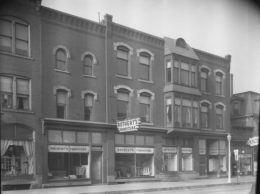 Rothert's Furniture 1930s Tyrone, PA Rothert's Furniture i… Flickr