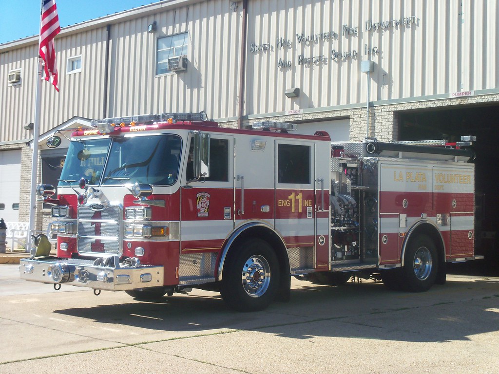 CHARLES COUNTY Engine 1 La Plata Volunteer Fire Department… Flickr