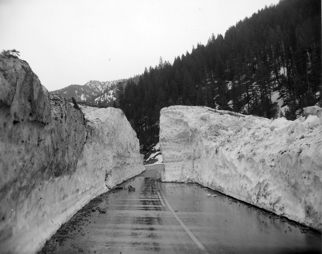 Snow Canyon Snow Removal near Lowman, Idaho on State Highw… Flickr
