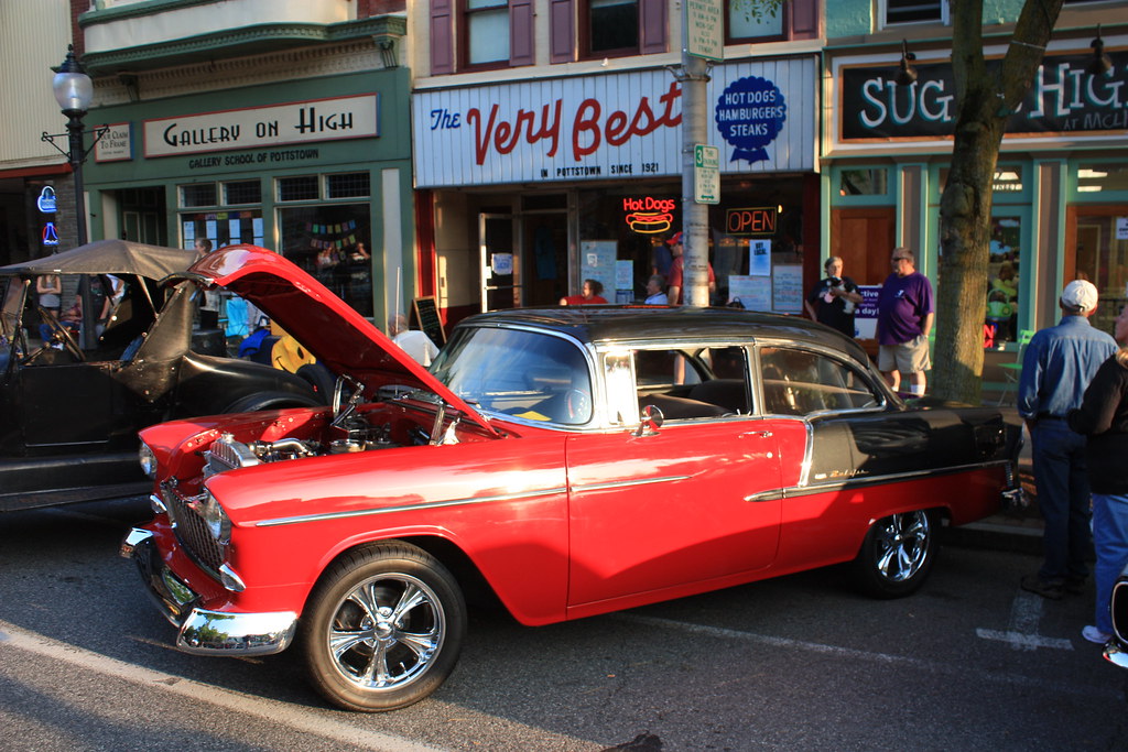 Potts Car Show IV Car show on High Street in Pottstown Montgomery