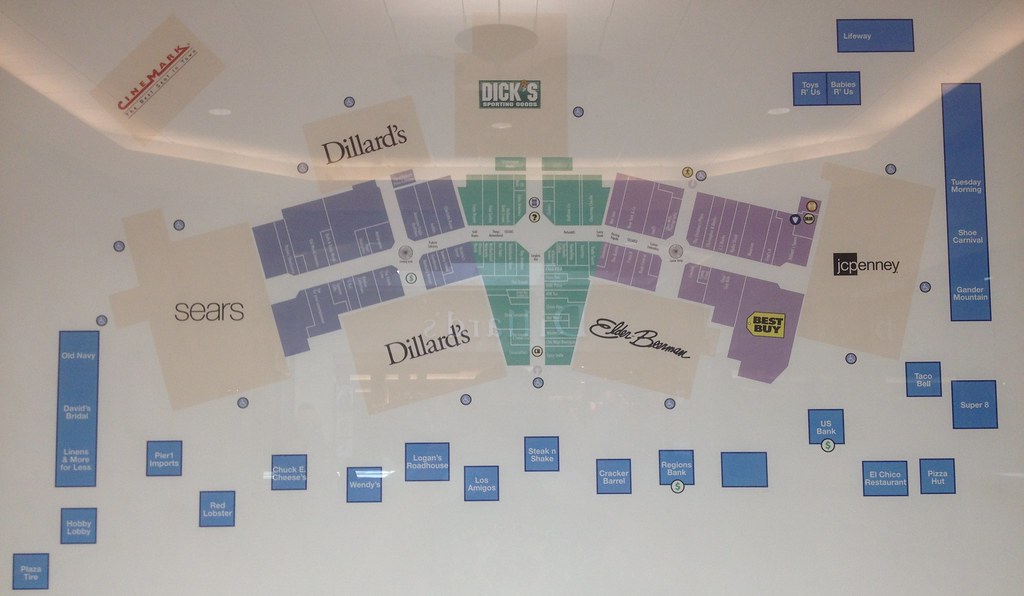 Kentucky Oaks Mall Directory Mike Kalasnik Flickr