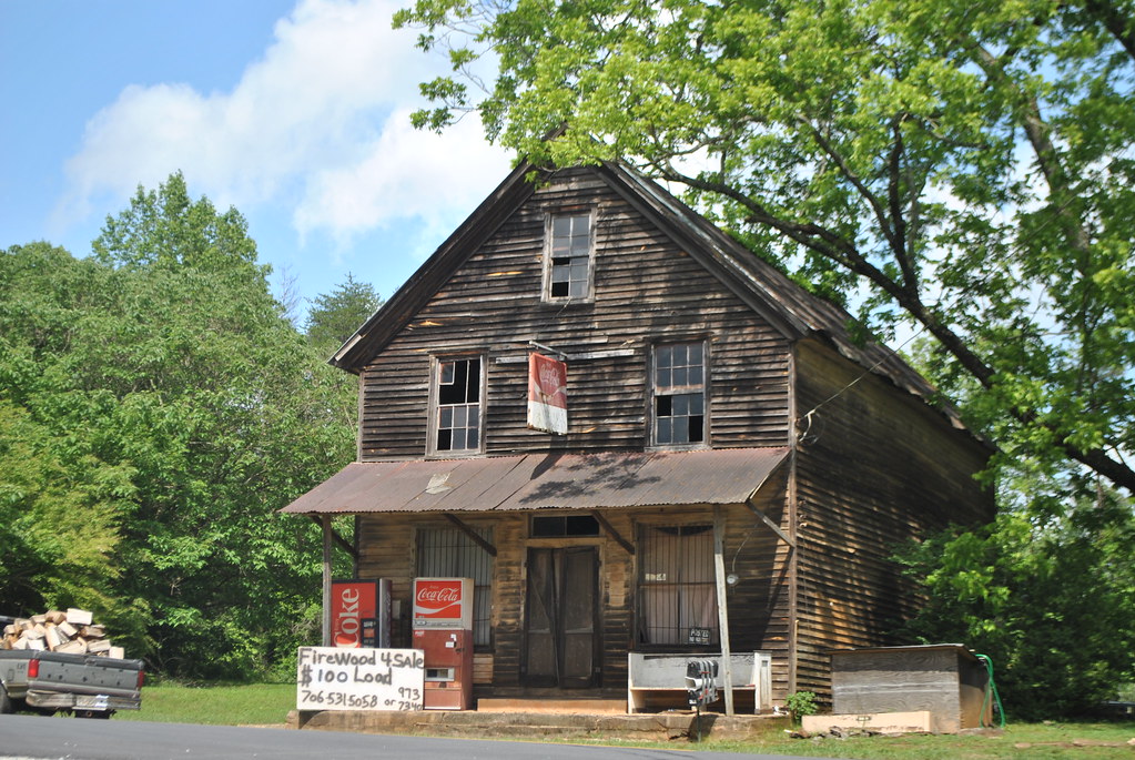 Auraria Ghost Town Built in 1832 only a few years after th… Flickr