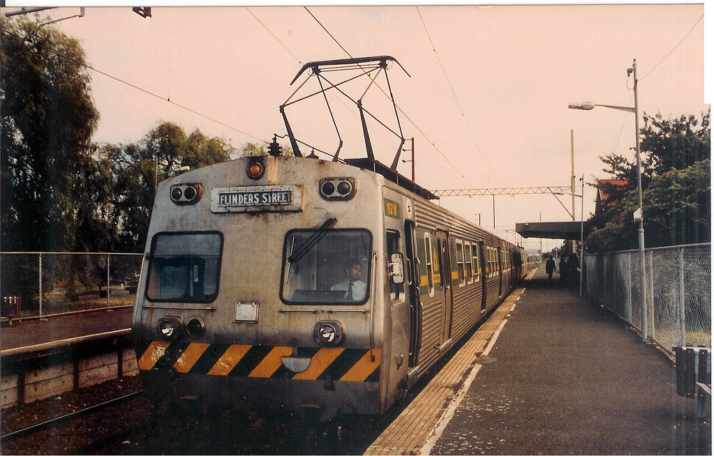 Thornbury Driver Michael Rapson on a 3 car hitachi train a… Flickr
