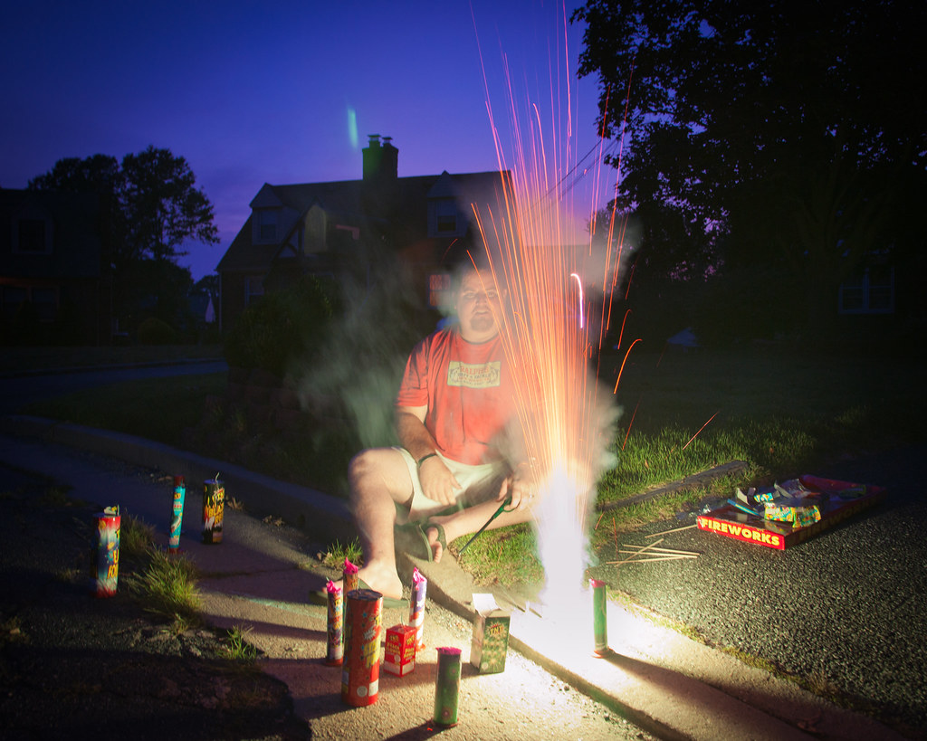 Independence Day Jay and his FIREWORKS 2012 The 4th of Ju… Flickr
