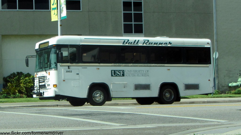 USF Bull Runner Student Shuttle Bus 3002 a photo on Flickriver