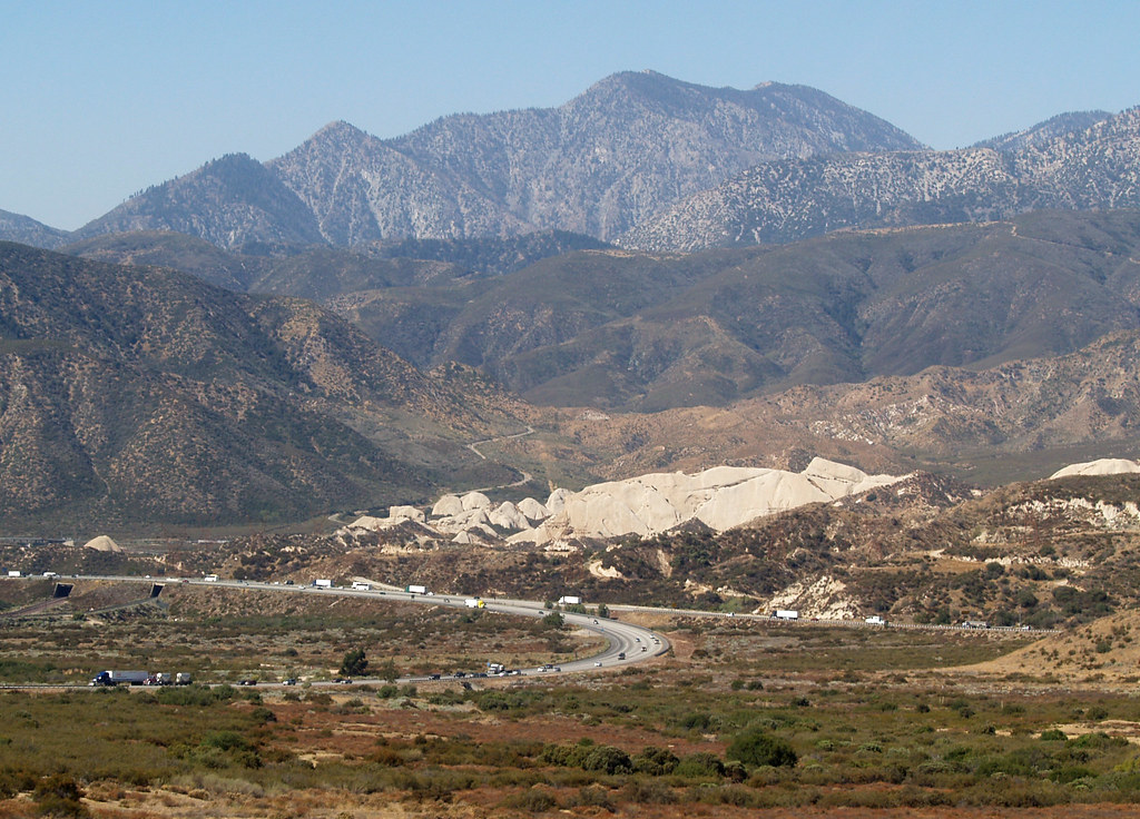 Mormon Rocks, Cajon Pass From the top of the Cajon Pass on… Flickr