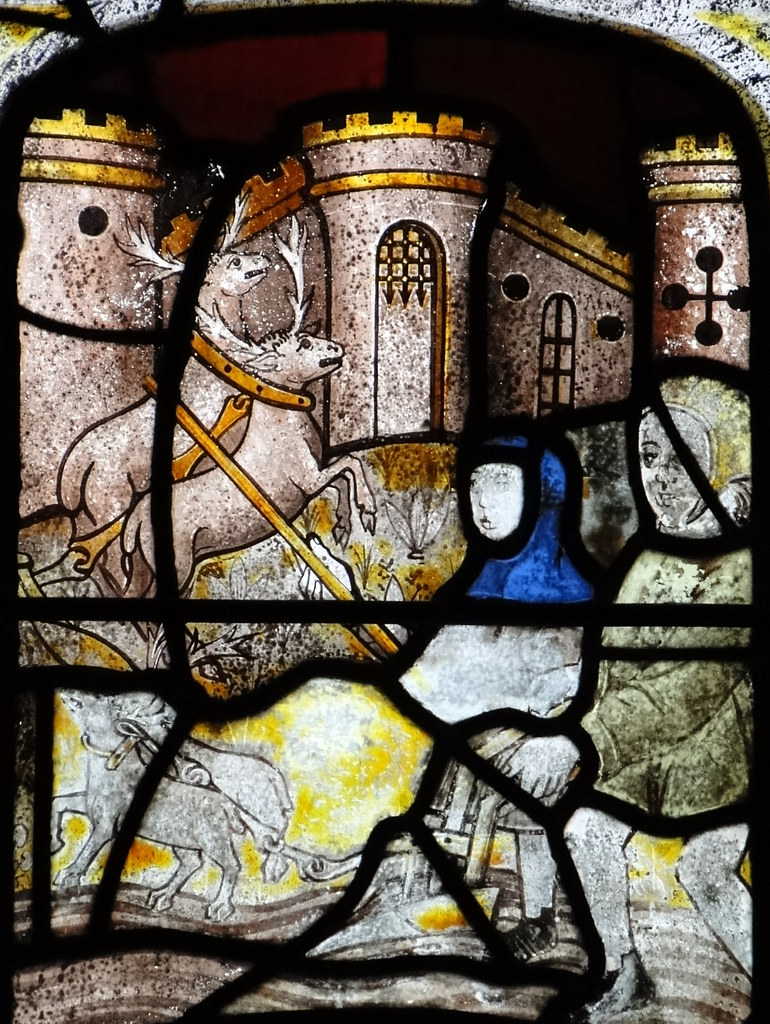 St Neot, Cornwall North aisle, 5th window from east Stor… Flickr