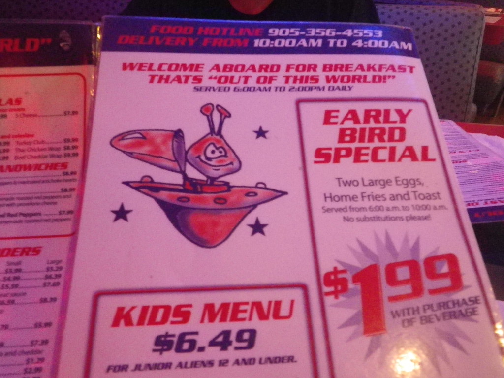 the flying saucer restaurant Johnny Dollar Flickr