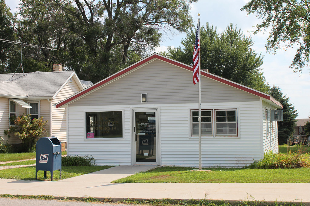 Post Office Somers, IA Tom McLaughlin Flickr