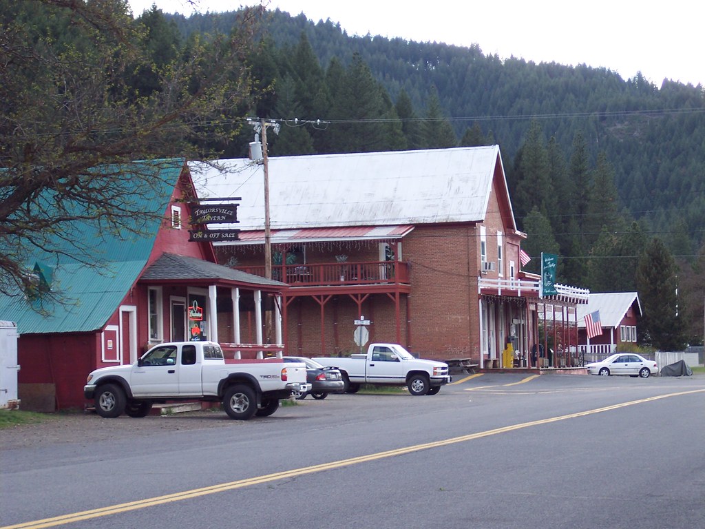 Taylorsville, California, Plumas County Main Street in Tay… Flickr