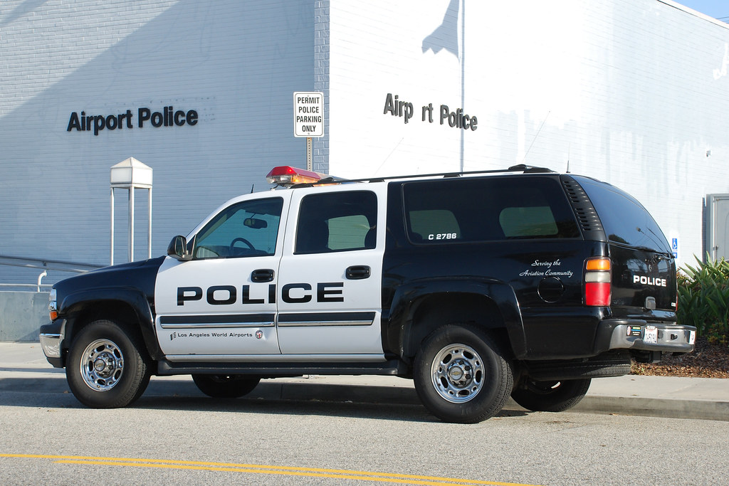 LAX Airport Police Chevrolet Suburban in Los Angeles, Cali… So Cal