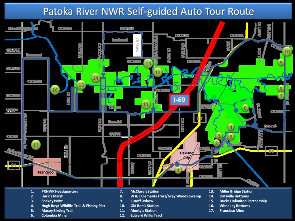 Patoka River NWR Map (Unofficial) Page 1 Click here for … Flickr