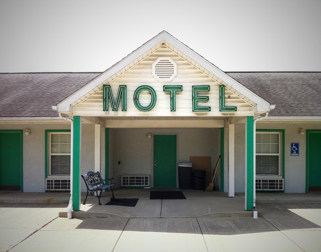M O T E L A motel near Glencoe, Kentucky. The starkness of… Flickr