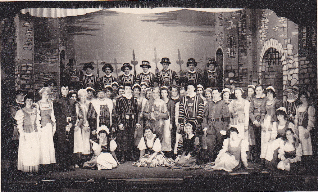 St Ambrose Players, Leyland, "Yoemen of the Guard" 1966. Flickr