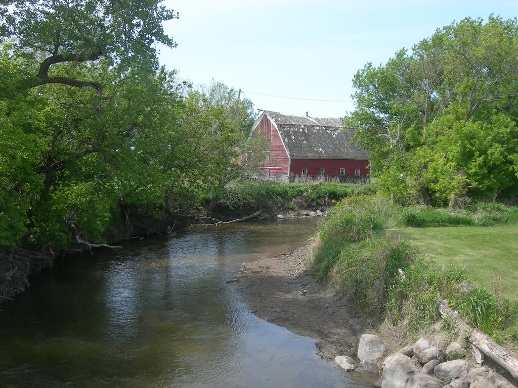 Bois de Sioux River Browns Valley, Minnesota The river for… Flickr