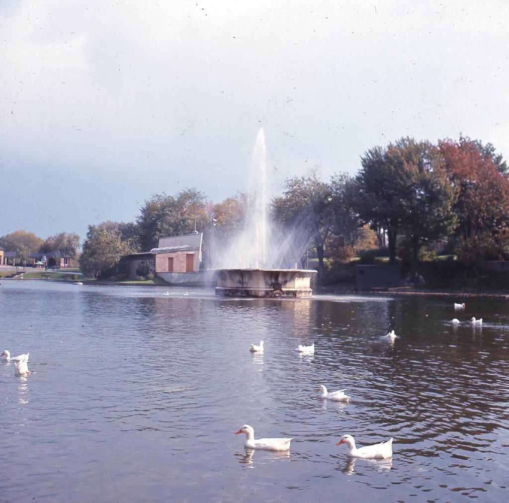 Le parc La Fontaine en 1964, VM94Ad1404 Archives de la Ville de