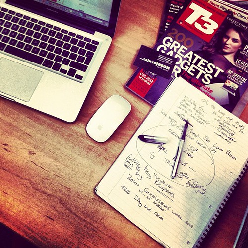 A messy desk belongs to a creative mind ) talktojason Flickr