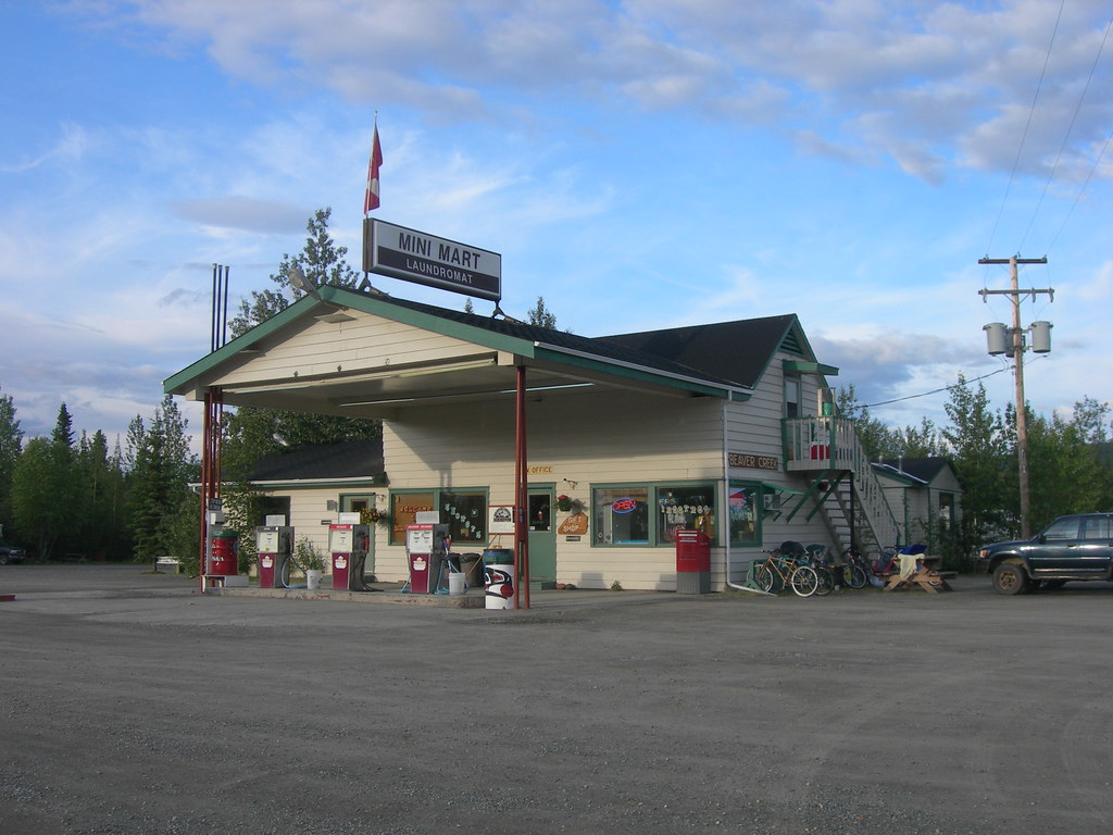 Canadian Gas Station Beaver Creek, Yukon My sister said it… Flickr