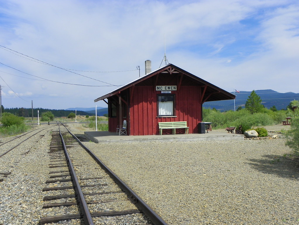 Sumpter Valley Railroad Depot & Museum McEwen, Baker Count… Flickr