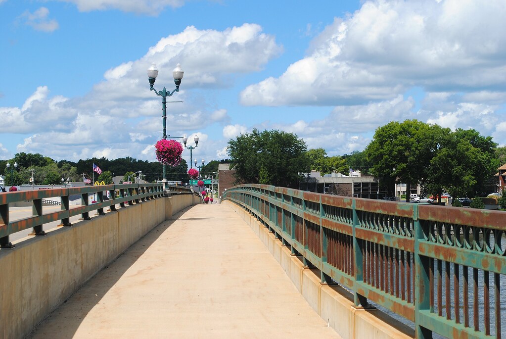 Peoria Ave. bridge over the Rock River, Dixon Illinois Flickr