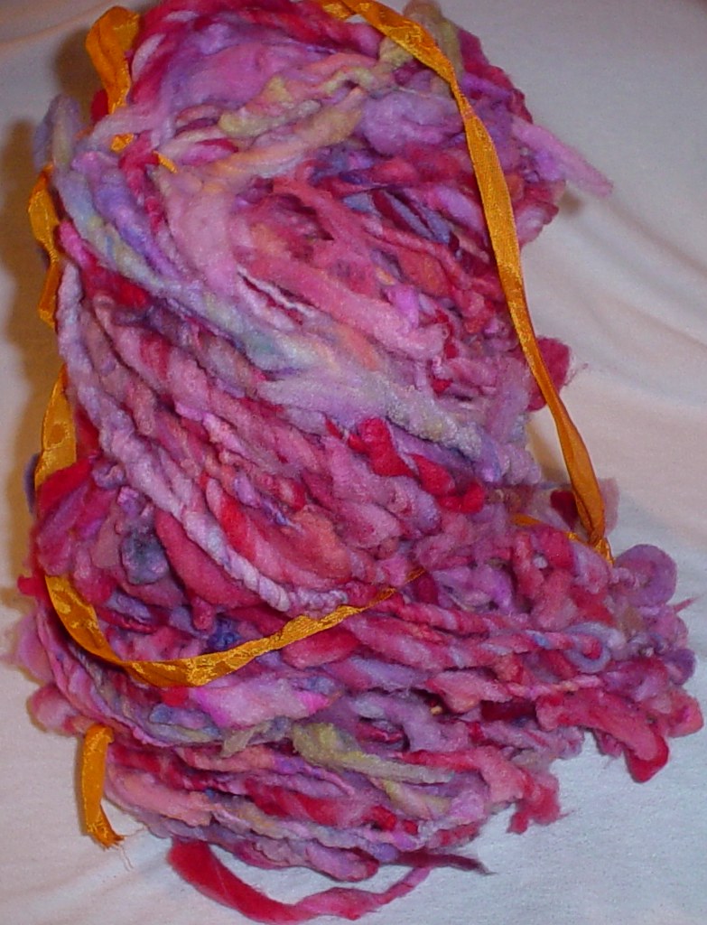Begonia Handspun Art Yarn 72 Yards 2 kgmcats Flickr