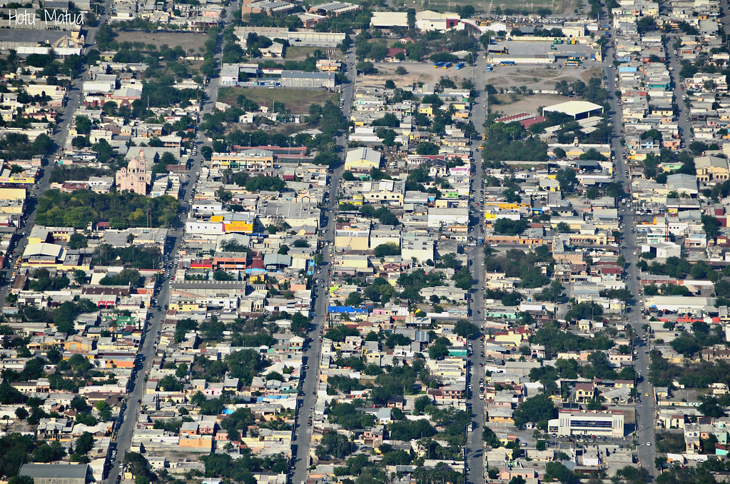 Apodaca closeup aéreo Cabecera municipal de Apodaca, Nuevo… Flickr