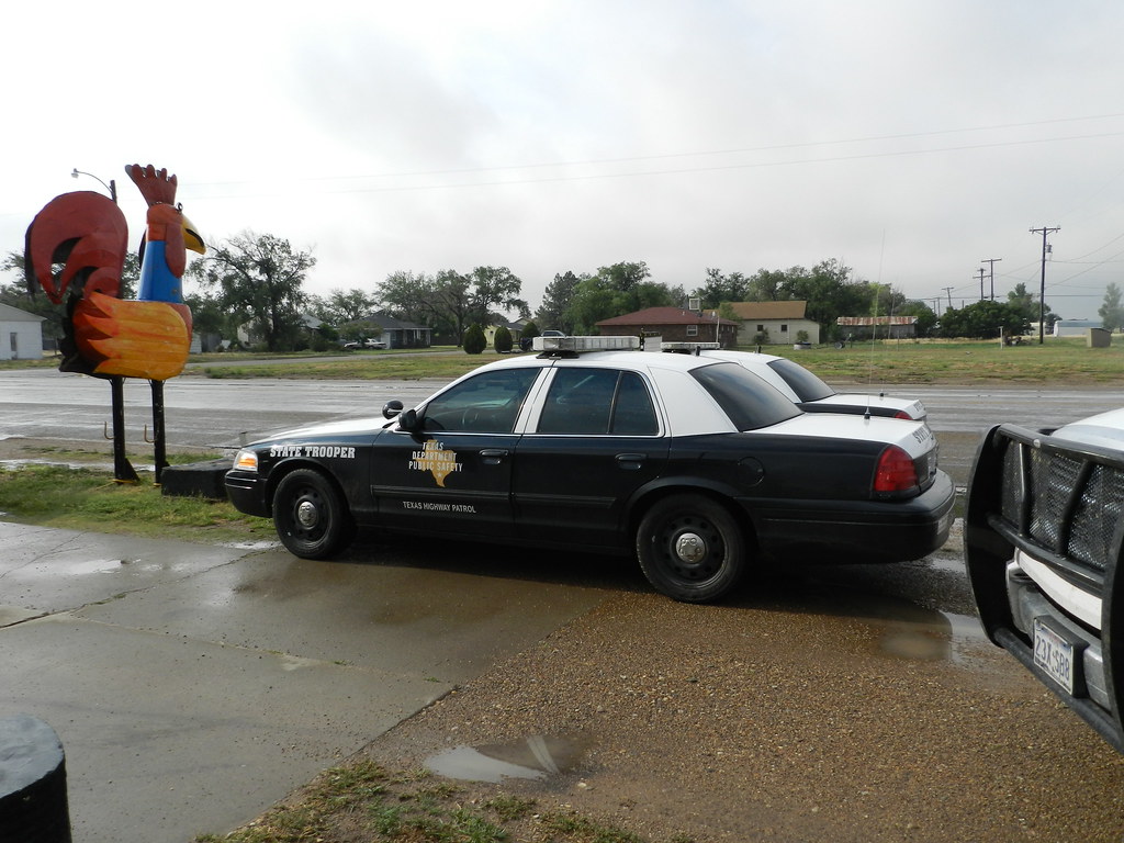 Texas State Trooper Highway Patrol Car Vega, TX. Route 6… Flickr