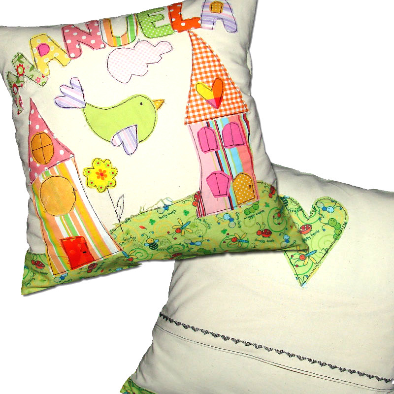 Kids Pillow Personalized Pillow Case Cushion Custom Name… Flickr