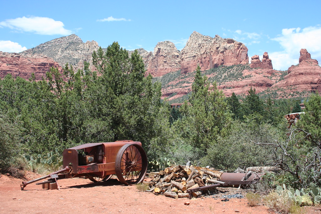 Farm Implement Sedona Heritage Museum. Sedona, Arizona. Lars Hammar