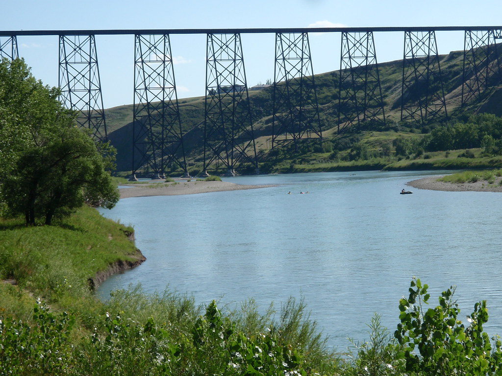 Old Man River Valley Lethbridge Alberta Mr. Happy Face Peace