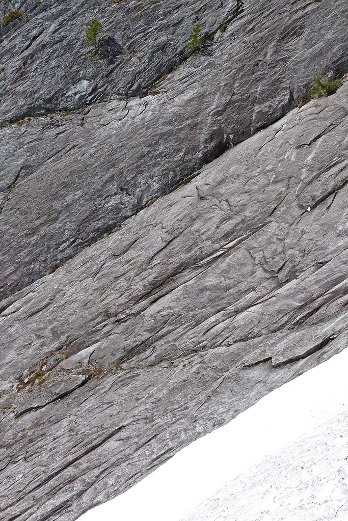 Infinite Bliss approach At start of Infinite Bliss climb