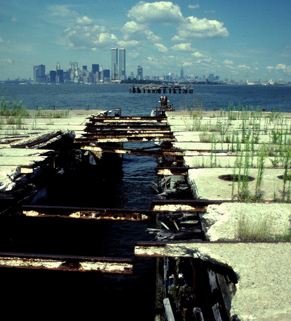 WTC 97 View from Caven Point Pier, Jersey City. Steven Siegel Flickr