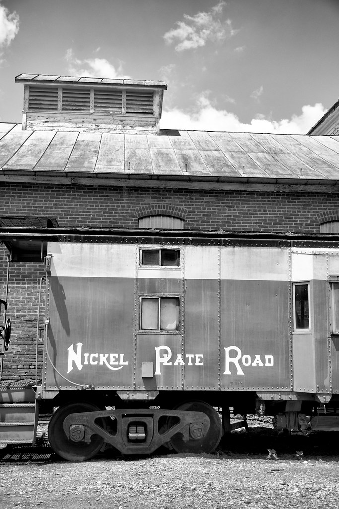 Looks midwest to me... Ex NKP caboose at Walkersville So… Flickr