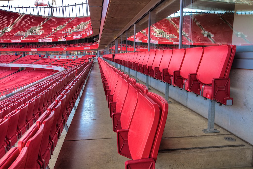 Seats, Emirates Stadium David Hardman Flickr
