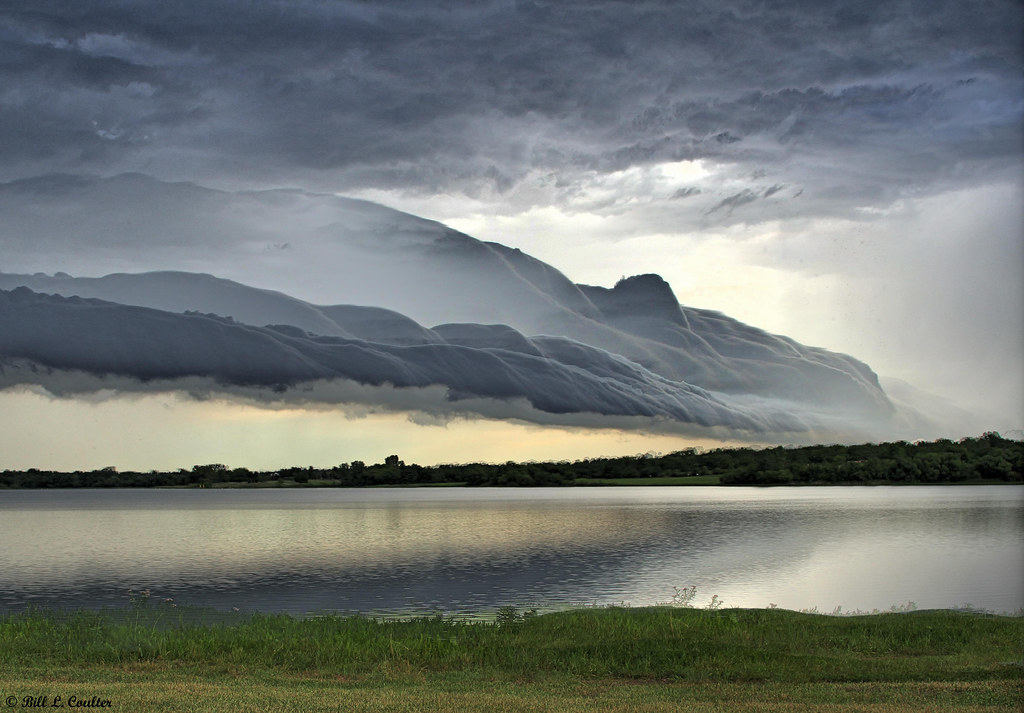 Rolling Cloud Lake Miola Paola, Kansas Bill Coulter Flickr