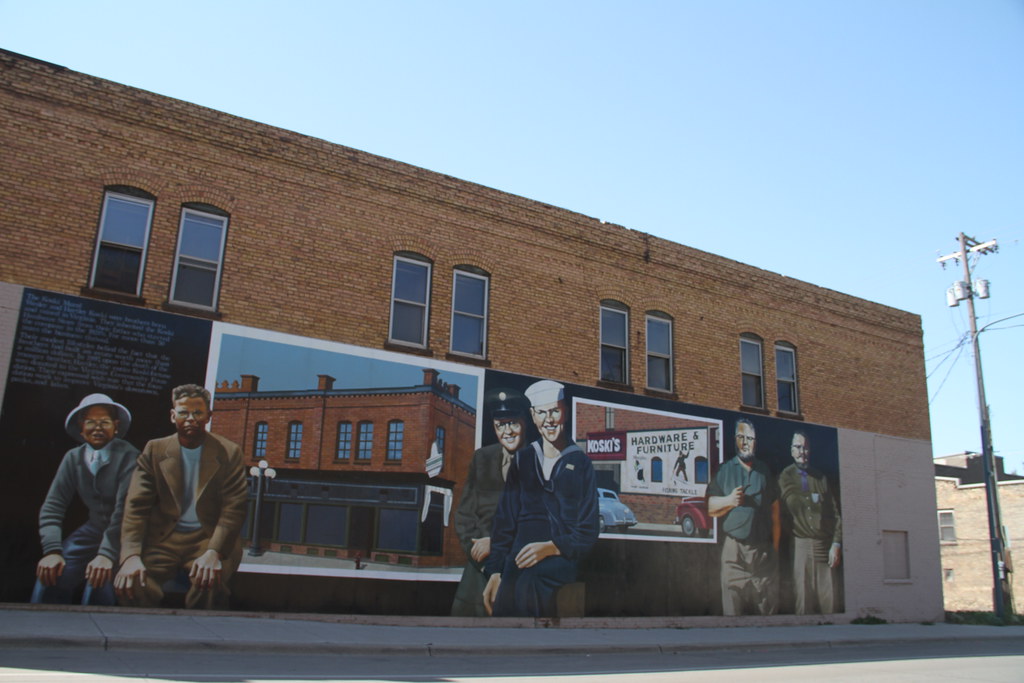 Virginia Minnesota, Mural Art, Saint Louis County MN a photo on