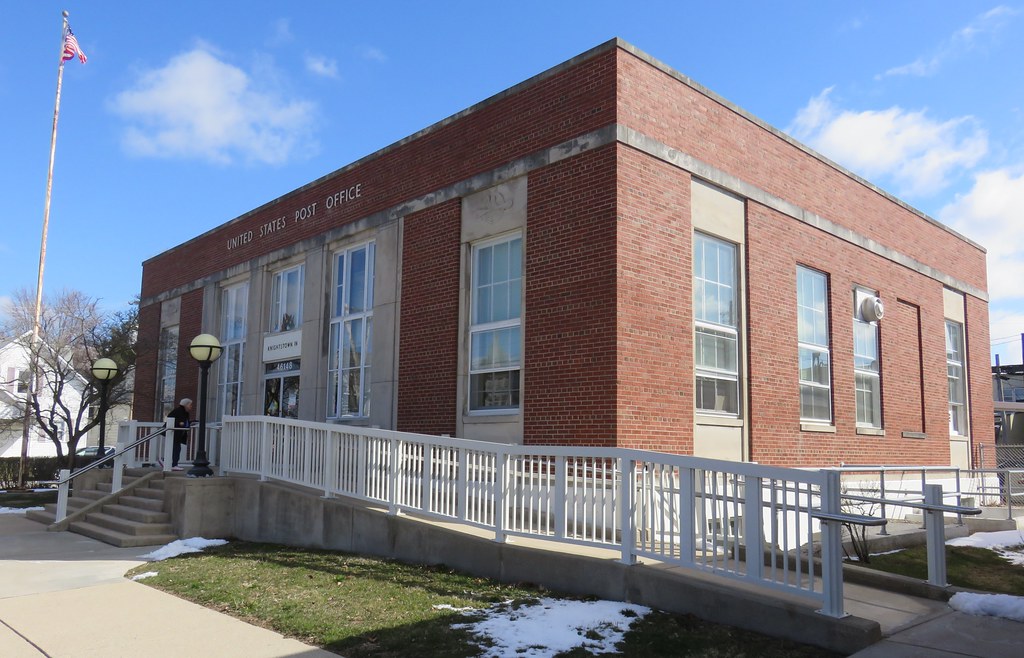 Post Office 46148 (Knightstown, Indiana) Built in 1936, th… Flickr