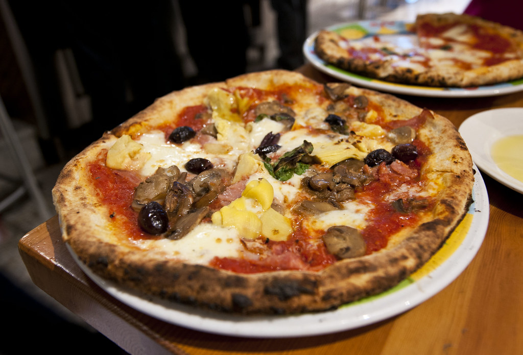 Eataly Pizza Capricciosa CAPRICCIOSA MOZZARELLA, MUSHR… Flickr