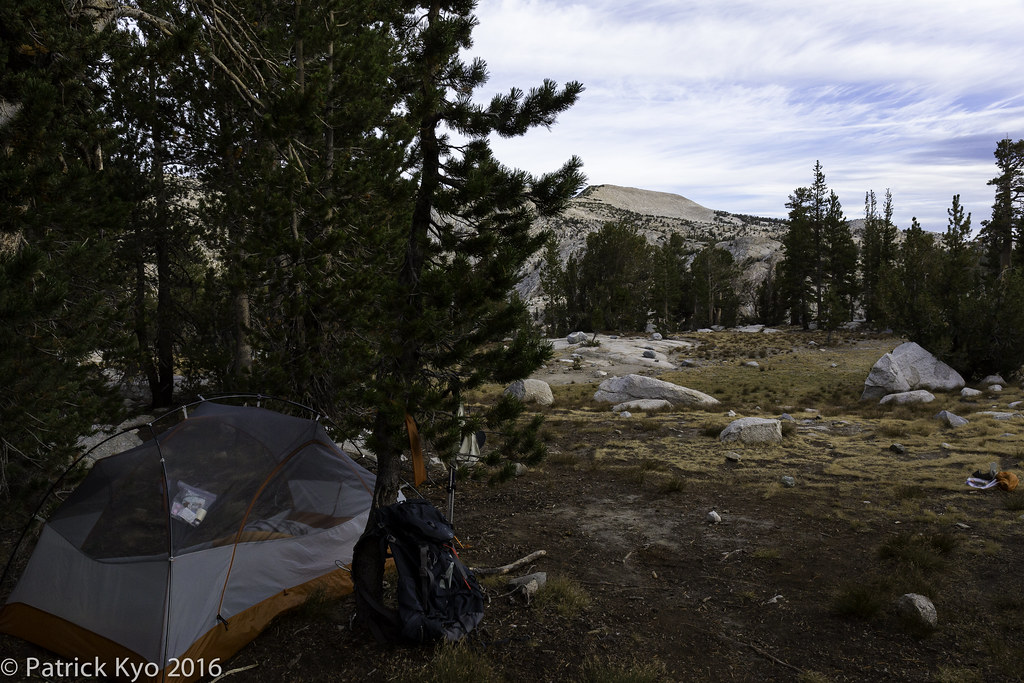 My Tent at Vogelsang Backpacker Camp. Near Fletcher Lake.… Flickr