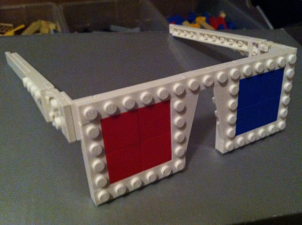 LEGO 3D Glasses Open atotheh Flickr