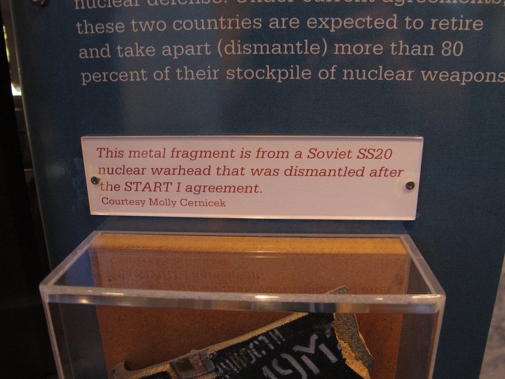 Fragment of Soviet SS20 Nuclear Warhead Bradbury Science … Flickr