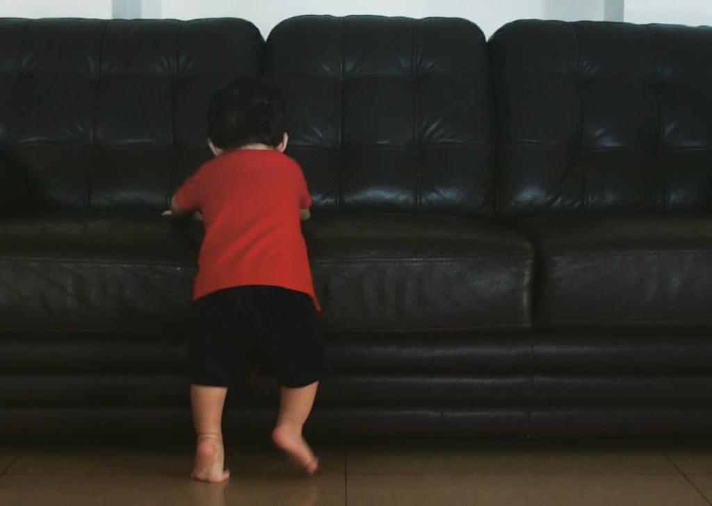 I believe i can climb baby babysit myboy sofa gunnez Flickr