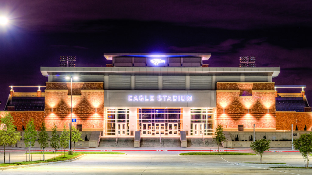 Eagle Stadium Another view of the new Allen ISD 60 millio… Flickr