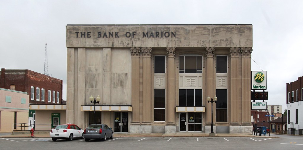 Bank of Marion IMG_4118 Bank of Marion, Marion, Illinois Flickr