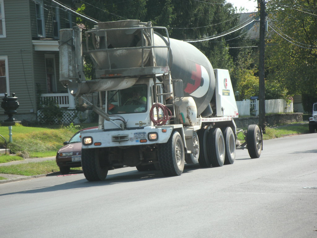 Clemente Fane Concrete Oshkosh Cement Mixer a photo on Flickriver
