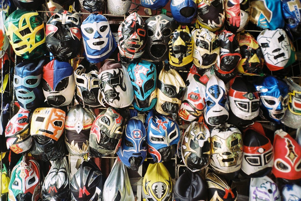 Luchador Masks. Guadalajara, Mexico. Bryan O Flickr